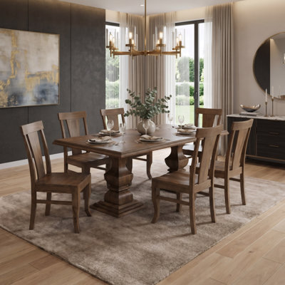  Josiane Solid Wood Carved Dining Chair