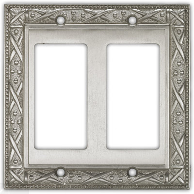 Bulgari 2-Gang Rocker Wall Plate