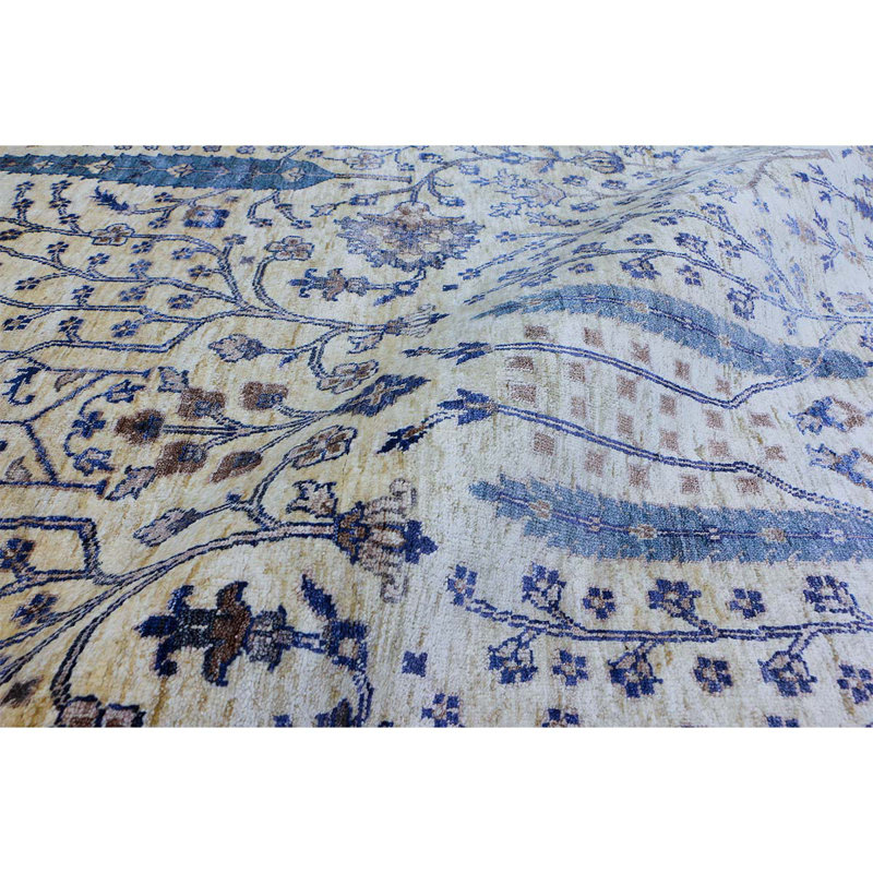 Floral Area Rug, Rectangle 5' x 8'