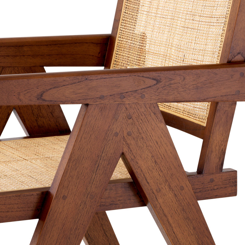 Aristide Arm Chair, Brown