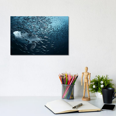 Bend 1 Piece Wrapped Canvas Wall Art