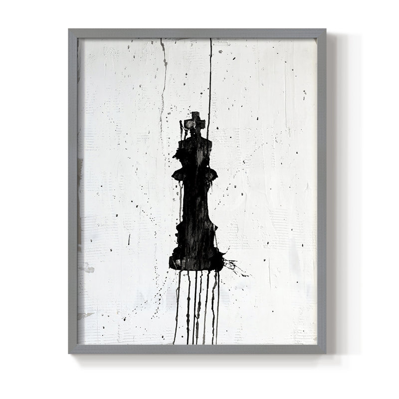Rehearsal I Framed Print - Solid Wood, 10" H x 8" W, Gray Single Picture Framed