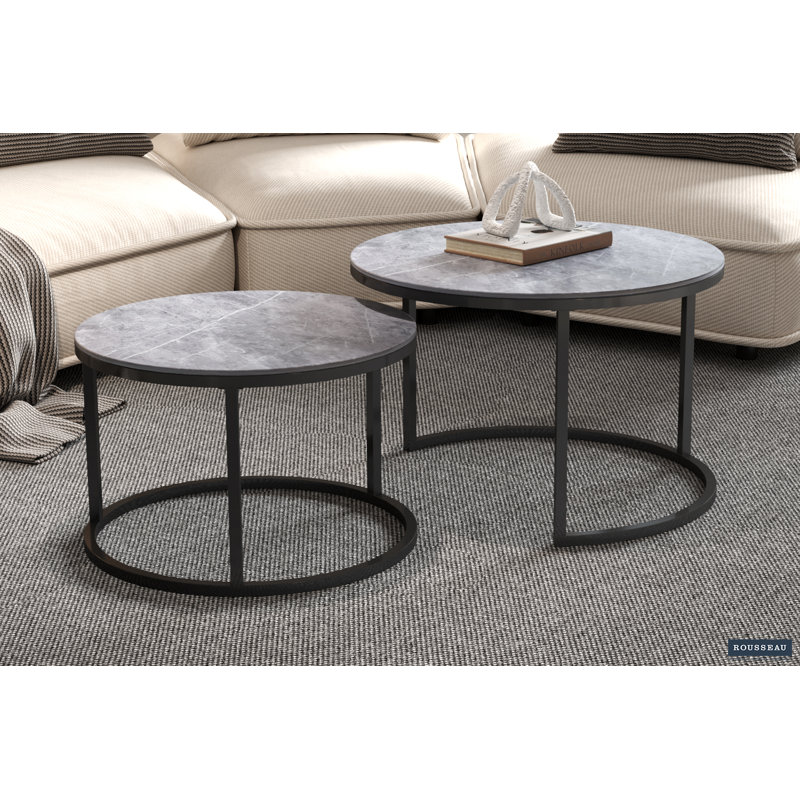 Bettzy Frame Coffee Table, Grey
