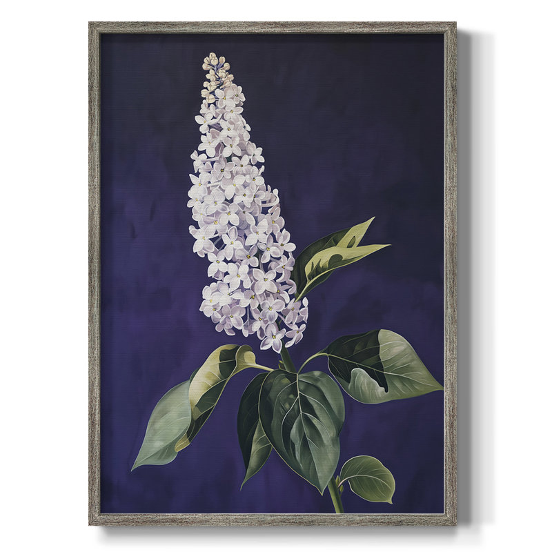 "FLORAL Series CCXL III", H 11 po x l 9 po