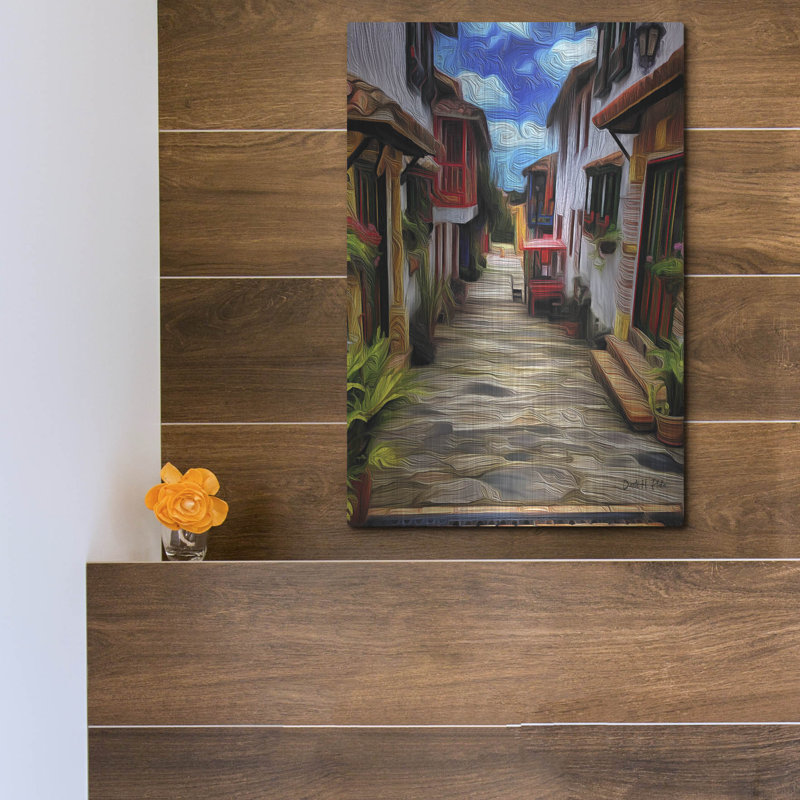 Art mural en métal luxueux «Colombiana» par Dante Plata, 12 po x 16 po, H 16 po x l 12 po