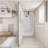 Adjustable Straight Tension Shower Curtain Rod-97689161