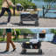 30cm H x 84cm W Utility Cart with Wheels-600350907