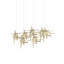 Tura 7-Light Glass Rectangular Pendant-71882329-71882337-79320072