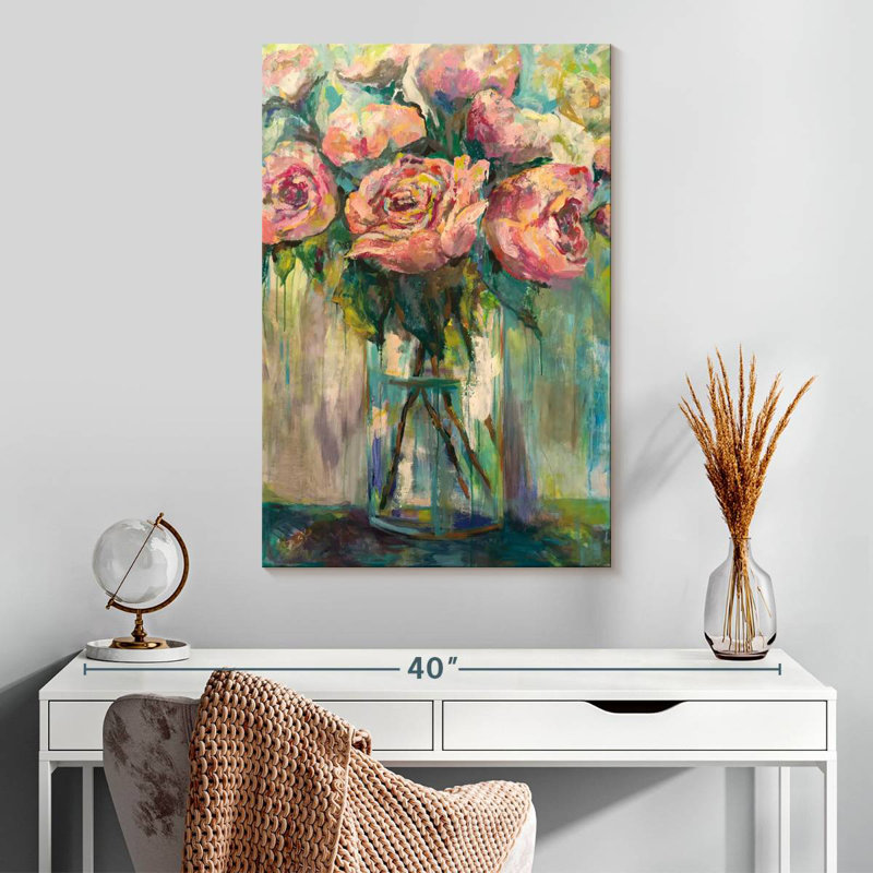 Harnek Peony Play, 30" H x 20" W