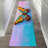 Large Soft Pile Rug with Overlapping Geometric Circles in Neutral Tones for Contemporary Living Room Decor-302861533