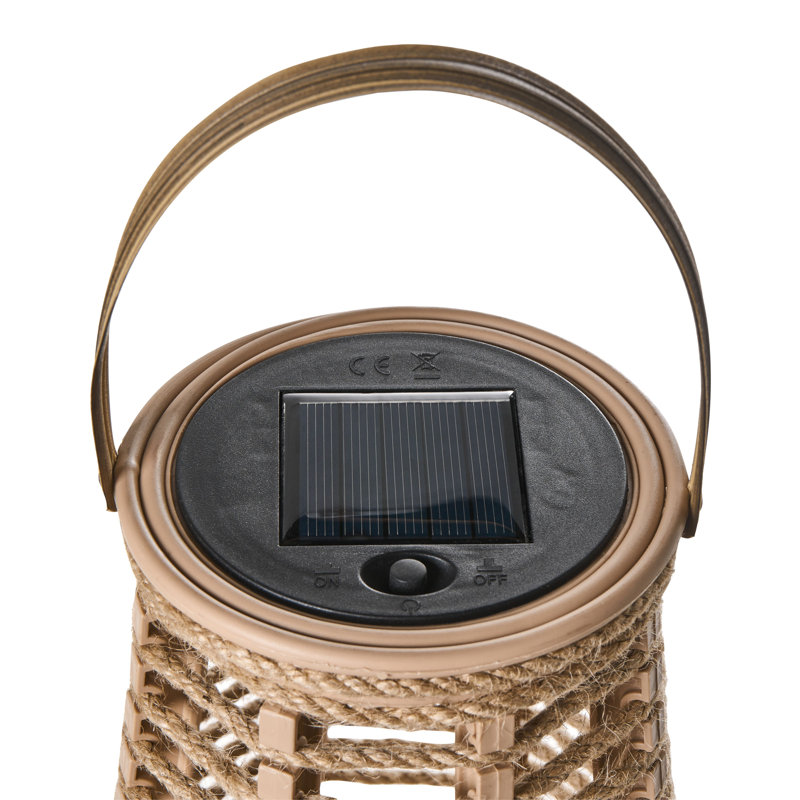 GWAYI 34cm Solar Powered Integrated LED Outdoor Lantern