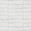 Classico Carrara 3" x 12" Ceramic Stone Look Subway Tile