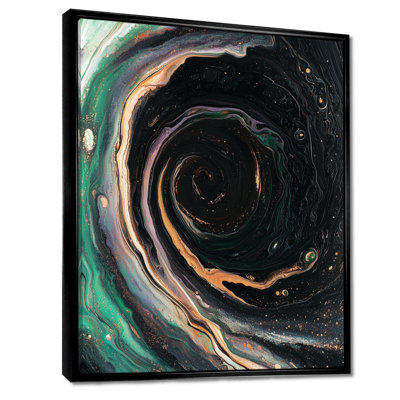 Shimmering Reverie Of Space Vortex - Space Print Wall Art