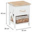 Mayhews 32 cm W Bedside Table
