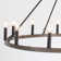 Moomal 12 - Light Wagon Wheel Wagon Wheel Chandelier with No Secondary or Accent Material