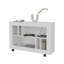 Console en mélamine avec rangement ouvert-329036879