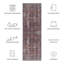 Tapis oriental rouge / beige / noir Adon-1972922746