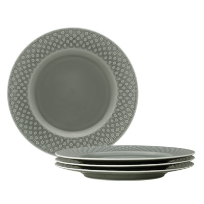 Kikko Set of 4 Salad Plates, 8.25"