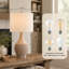 Lampe de table à intensité variable en résine à 3 intensités 24,75 "avec USB Feil (ensemble de 2)-1415350855