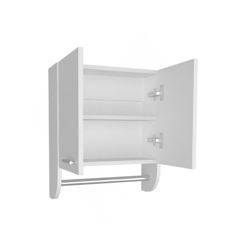 Pharmacie Riley, salle de bain, blanc, Blanc