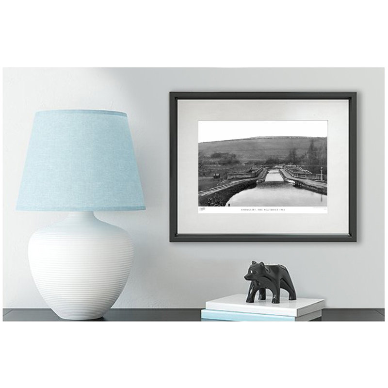 Avoncliff, The Aqueduct 1914 - Single Picture Frame Print, 28cm H x 36cm W x 2.3cm D