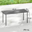 Rectangular Metal Outdoor Dining Table , 165cm cm W 80cm cm D