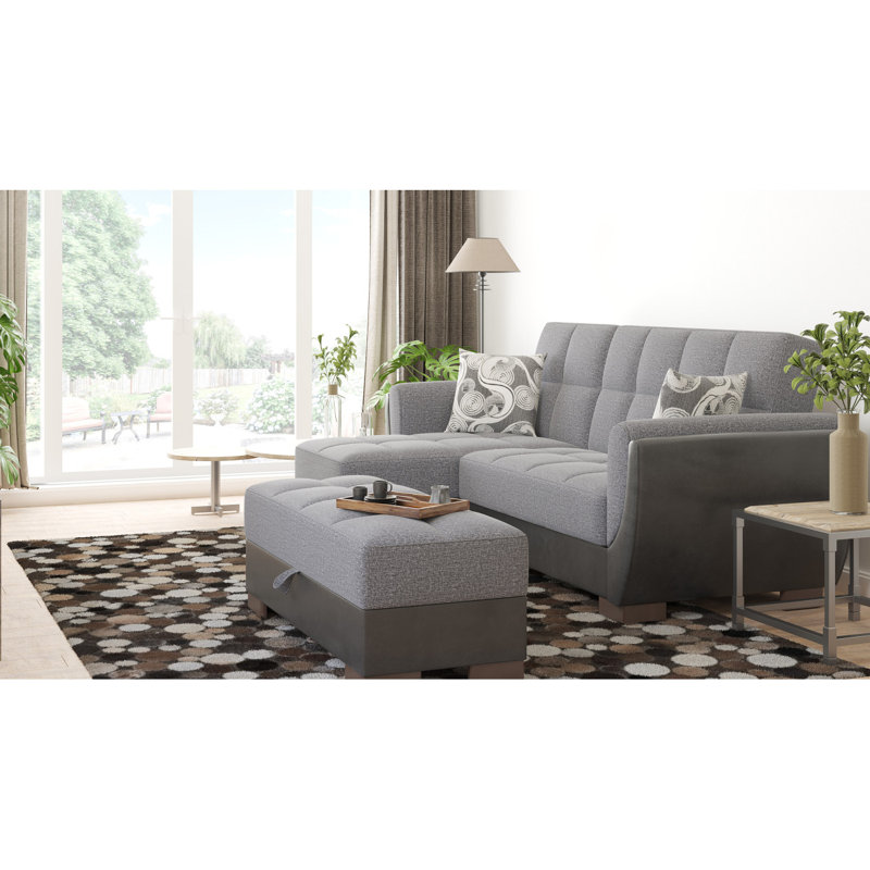 Hensler, Chenille noir / gris