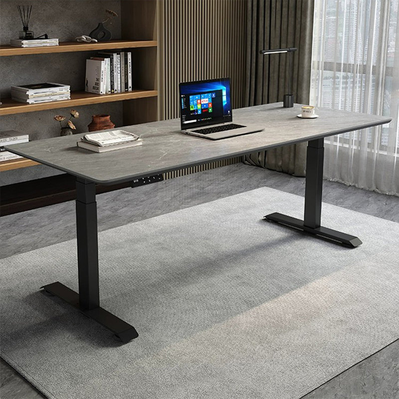 Bureau à hauteur réglable Rock Rock, 25.59" H x 70.87" W x 31.5" D