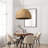 Althea Rattan Pendant Light - Natural Dome 1-Light Polished Handwoven Adjustable Light Fixture For Kitchen Island, Kitchen, Dining Room, Living Room, Bedroom, Hallway or Covered Patio in Modern, Farmhouse & Boho Style-1030067910