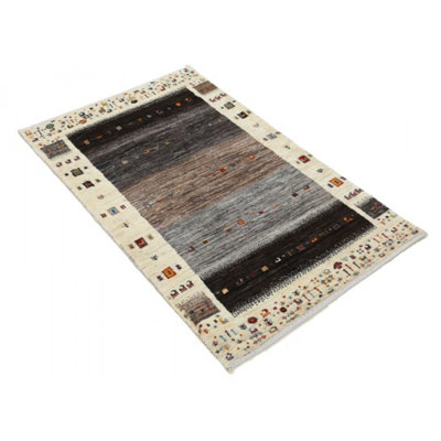 Makhari One-of-a-Kind 2'8'' X 4'3'' Lamb's Wool Area Rug Brown