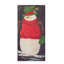 « bonhomme de neige en rouge », art sur toile-31977755