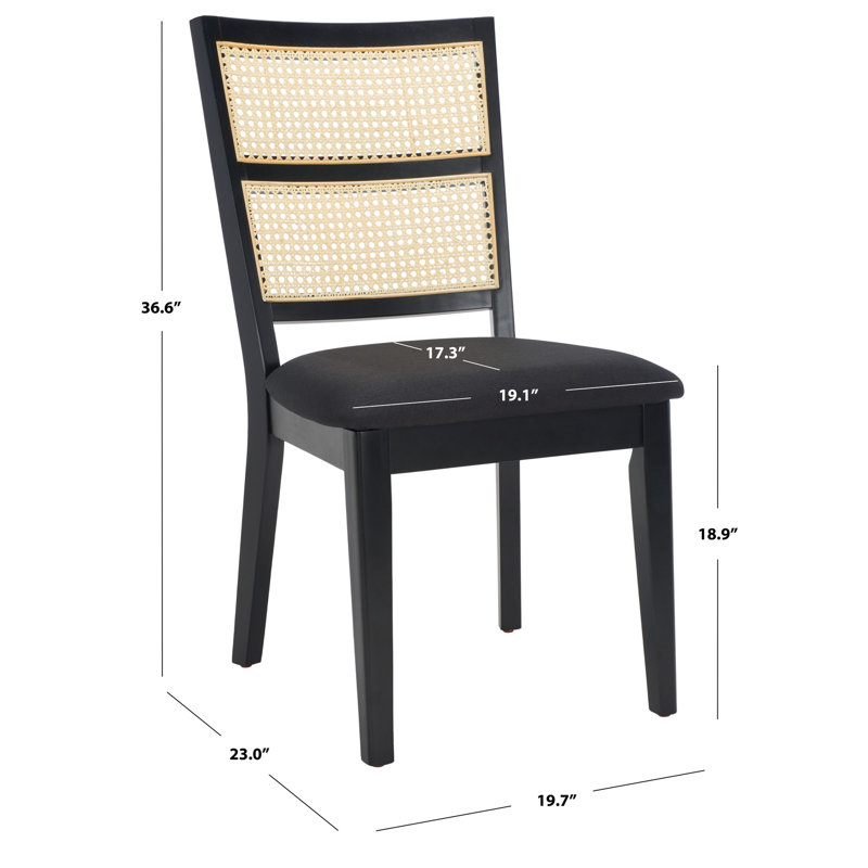 Chaise Primeur Toril, Noir