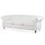 Canapé Chesterfield à accoudoirs roulés 3 places