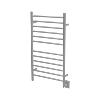 Radiant Large Straight Electric Towel Warmer Hardwired or Plug in