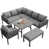 Grey Cushion/Dark Grey Frame