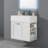 21.8 " W Freestanding Standard Free Standing Single Double With Ceramic Top-1909358543