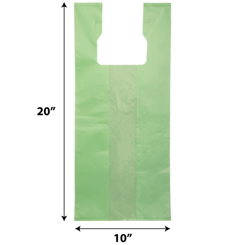 3 Gallons Plastic Trash Bags - 500 Count