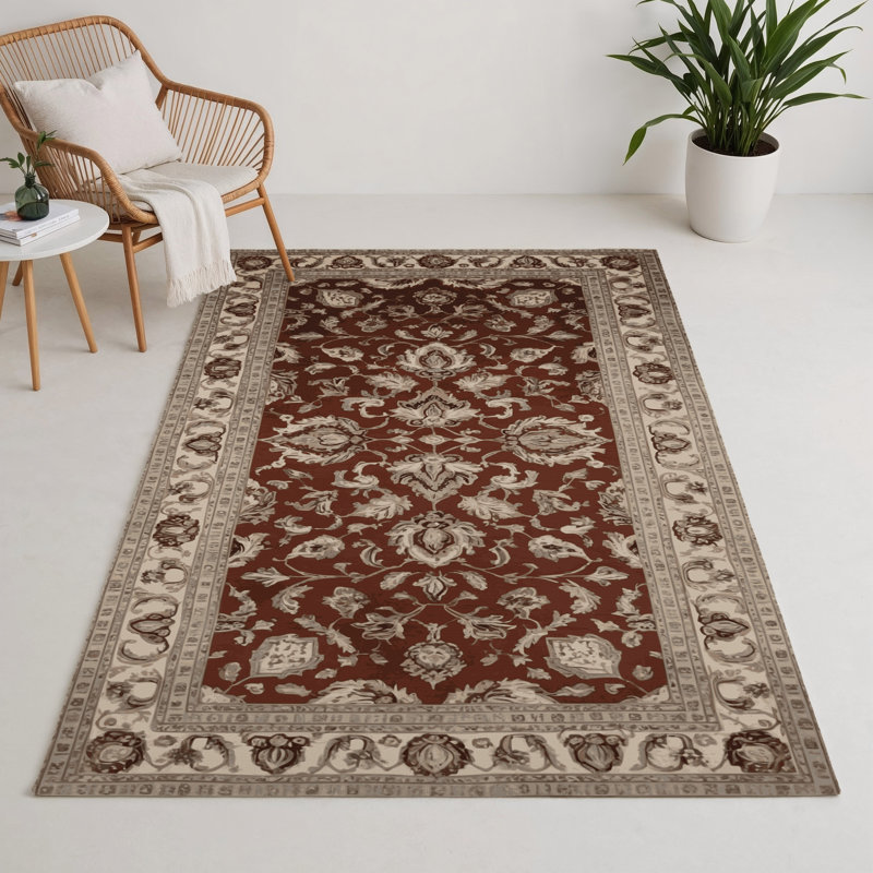 Tapis d'intérieur et d'extérieur gris français, Rectangle 5 pi x 7 pi