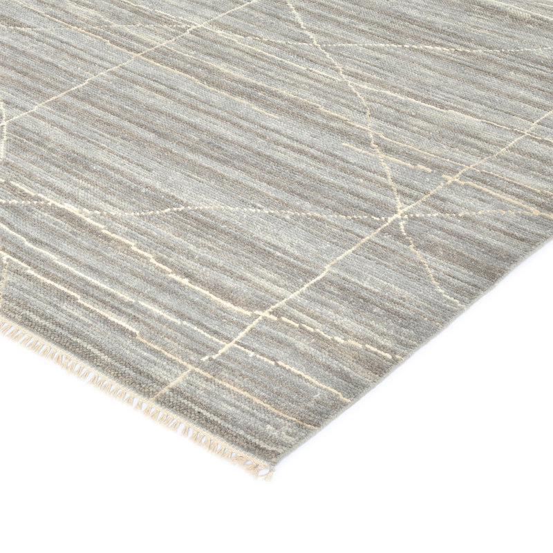 Kymarie Area Rug, Rectangle 14' x 10', Gray