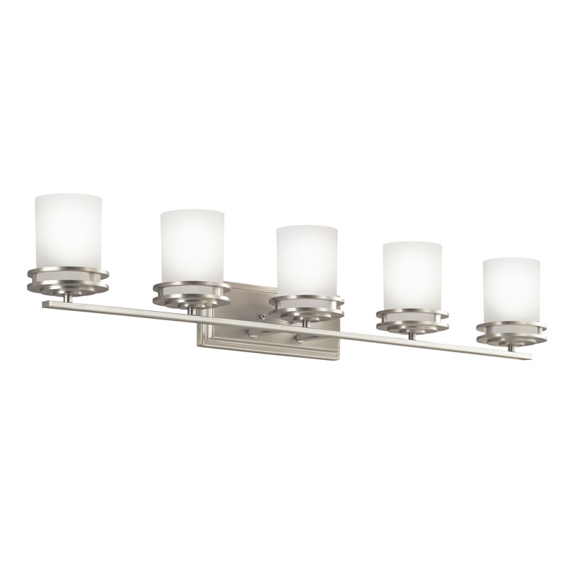 Hendrik 5 - Light Dimmable Vanity Light, Brushed Nickel