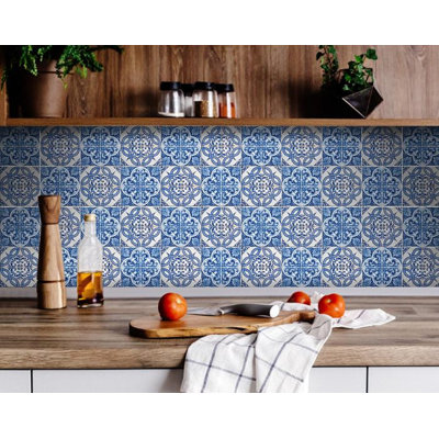 4 in. W x 4 in. L Fireplace Surround and Shower Peel and Stick Mosaic Tile