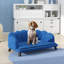 Grand canapé pour chien en velours avec coussin en mousse Pawhut-116119359