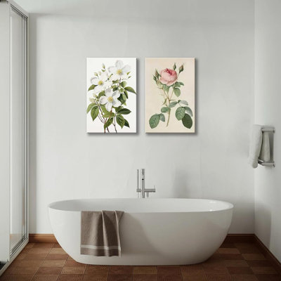 2 Piece Wrapped Canvas Wall Art