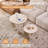 Round Nesting Coffee Tables Set Of 2 For Living Room [Interchangeable Height] Mid Century Modern Circle Side Table For Bedroom, Apartment-653418301