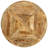 Millwood Pines Dining Table Diameter 43.3"X29.5" Solid Wood Rough Mango