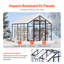 Serre de jardin en polycarbonate pour l'extérieur-109511857-109511862