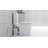 Upflush Toilet For Basement, 600W Macerating Toilet System With Powerful Dual Flush, Elongated 17.25 Ada Comfort, Soft-Close Seat, 3 Water Inlets Connect To Sink, Shower, White