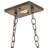 33" Long Whispering Pines Oblong Pendant