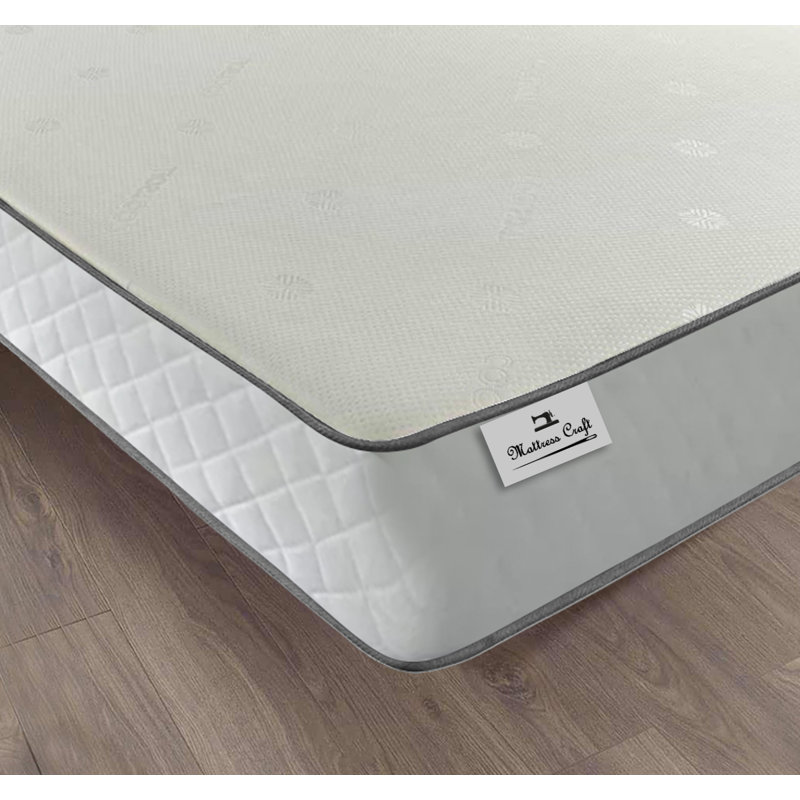 Mattress Craft 20cm Open Coil Mattress, Small Single (2'6)