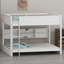 Lit superposé peu encombrant avec tablettes de rangement intégrées et ports USB-2134680517